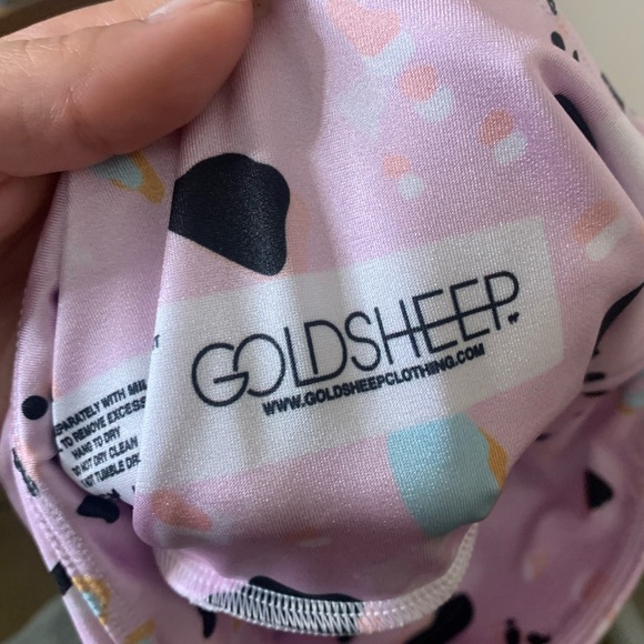 Goldsheep Summer Speckles Purple Legging S - Picture 9 of 11